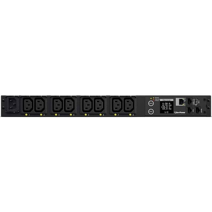 CyberPower PDU41004 PDU de 8 salidas IEC C13, 1U, Negro